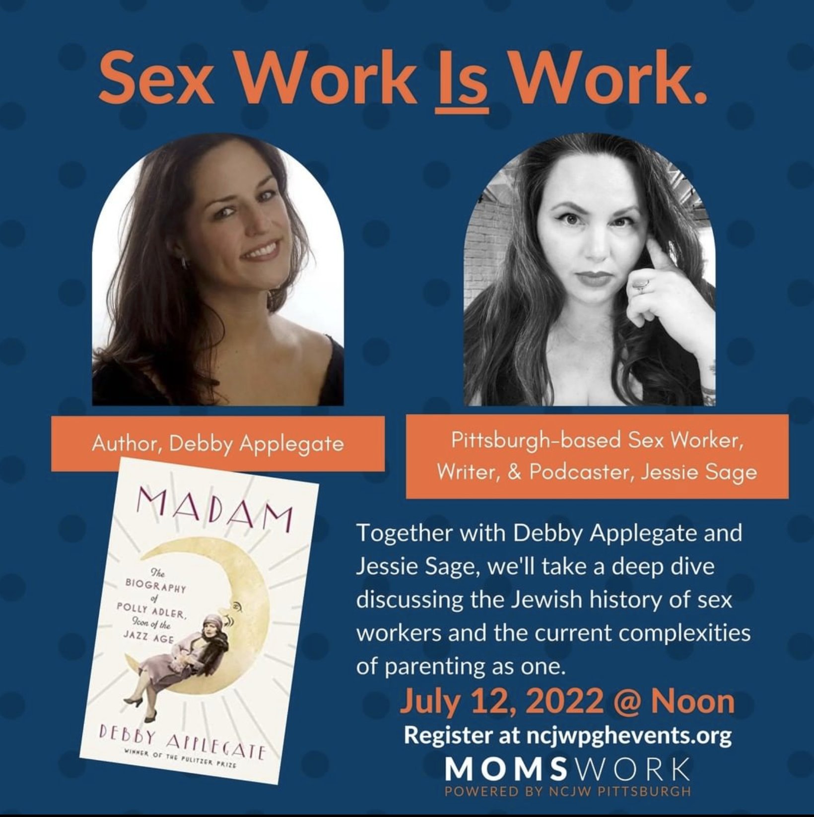Online Event: NCJW Pittsburgh hosts Sex Work Is Work
